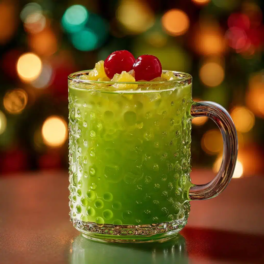 Green & Frothy: Festive Lime Sherbet Punch for Any Occasion